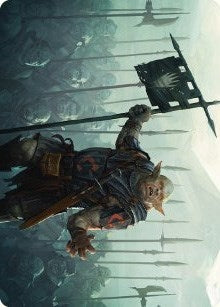 Ugluk of the White Hand Art Card (27) [Art Series: Universes Beyond: The Lord of the Rings: Tales of Middle-earth]