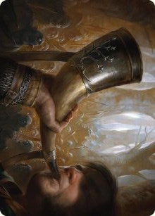 Horn of Gondor Art Card (29) [Art Series: Universes Beyond: The Lord of the Rings: Tales of Middle-earth]