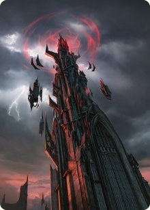 Image for Barad-dur Art Card (54) [Universes Beyond: The Lord of the Rings: Tales of Middle-earth] - Magic: The Gathering
