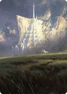 Image for Minas Tirith Art Card (55) [Universes Beyond: The Lord of the Rings: Tales of Middle-earth] - Magic: The Gathering