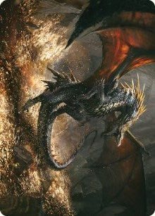 Image for Cavern-Hoard Dragon Art Card (61) [Universes Beyond: The Lord of the Rings: Tales of Middle-earth] - Magic: The Gathering