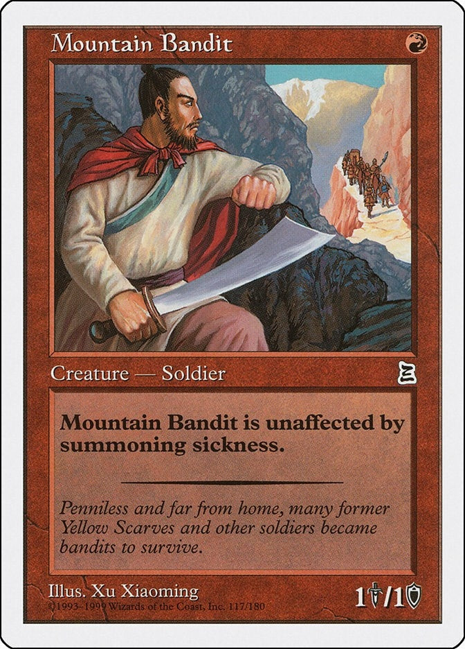 Image for Mountain Bandit (117) [Portal Three Kingdoms] - Magic: The Gathering