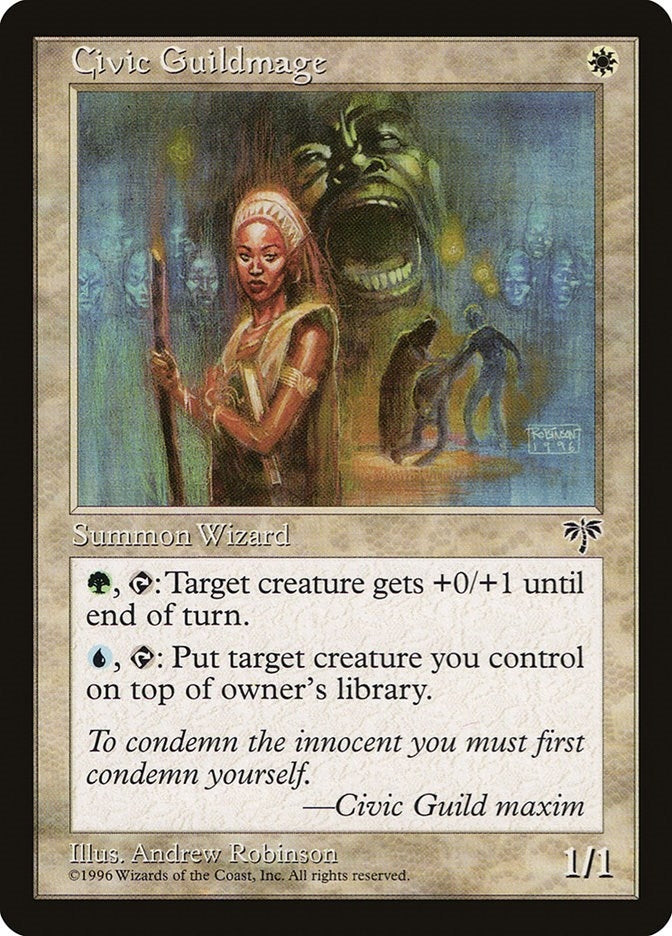 Image for Civic Guildmage [Mirage] - Magic: The Gathering