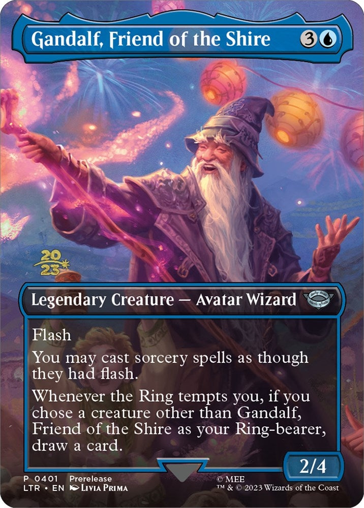 Image for Gandalf, Friend of the Shire (401) [Prerelease Cards] - Magic: The Gathering
