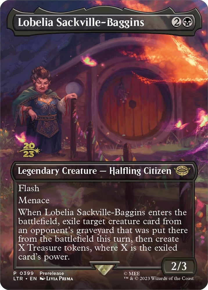 Image for Lobelia Sackville-Baggins (0399) (399) [Prerelease Cards] - Magic: The Gathering