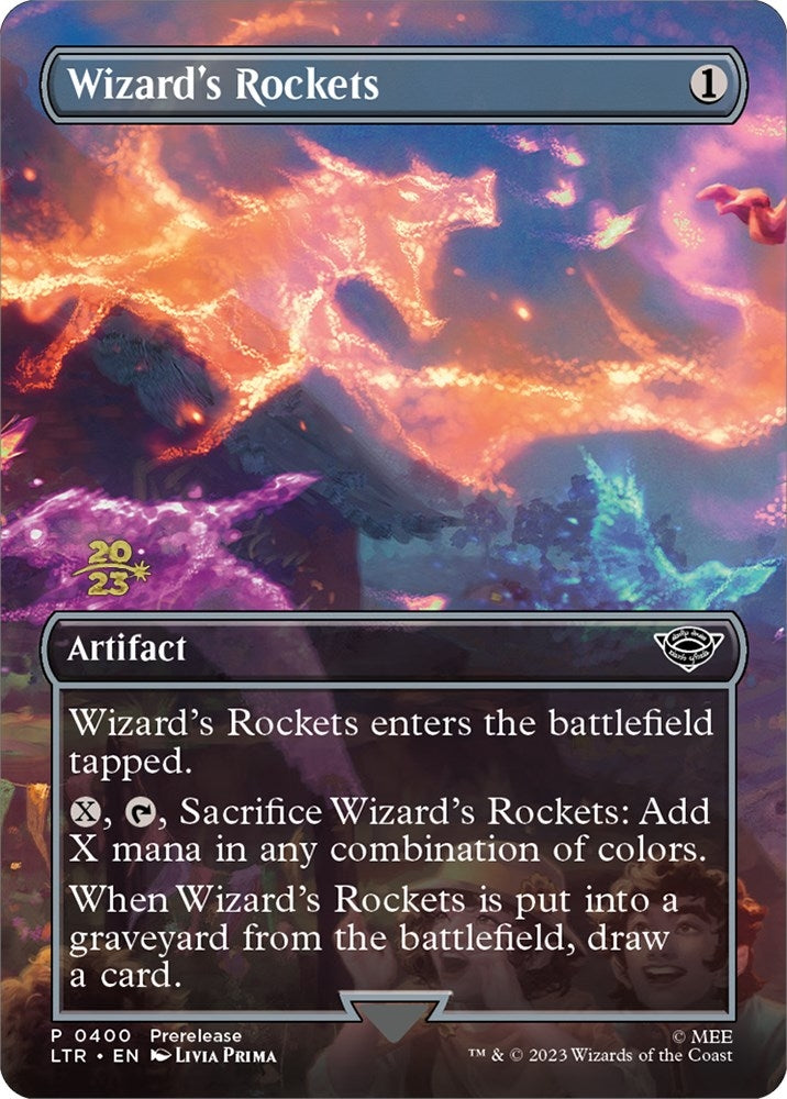 Image for Wizard's Rockets (400) [Prerelease Cards] - Magic: The Gathering