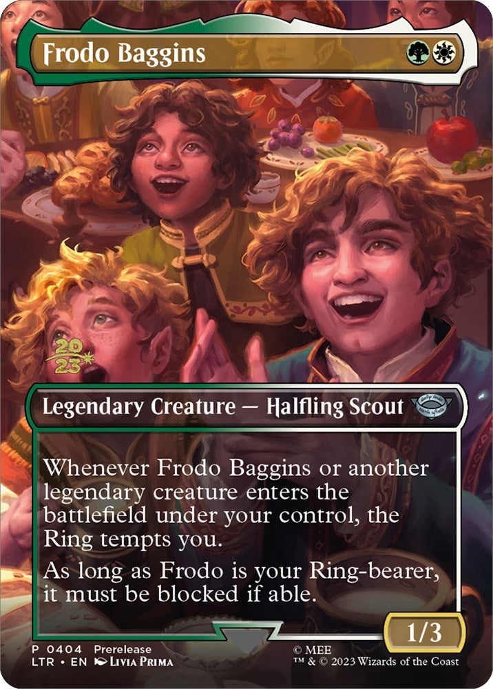 Image for Frodo Baggins (404) [Prerelease Cards] - Magic: The Gathering