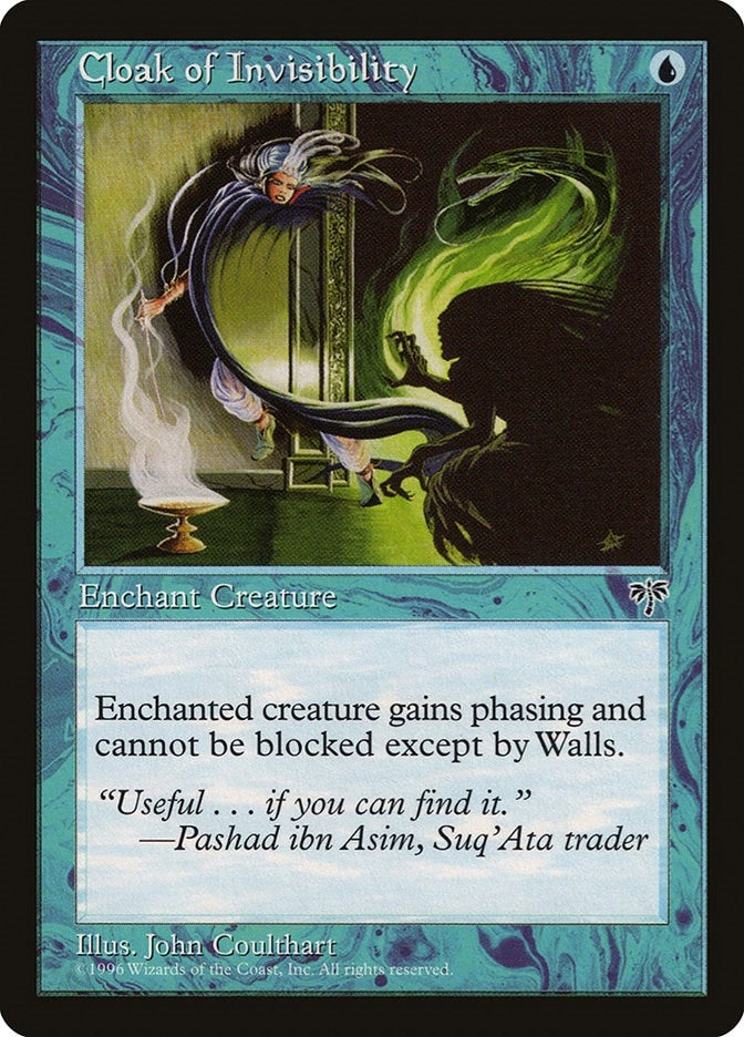 Image for Cloak of Invisibility [Mirage] - Magic: The Gathering