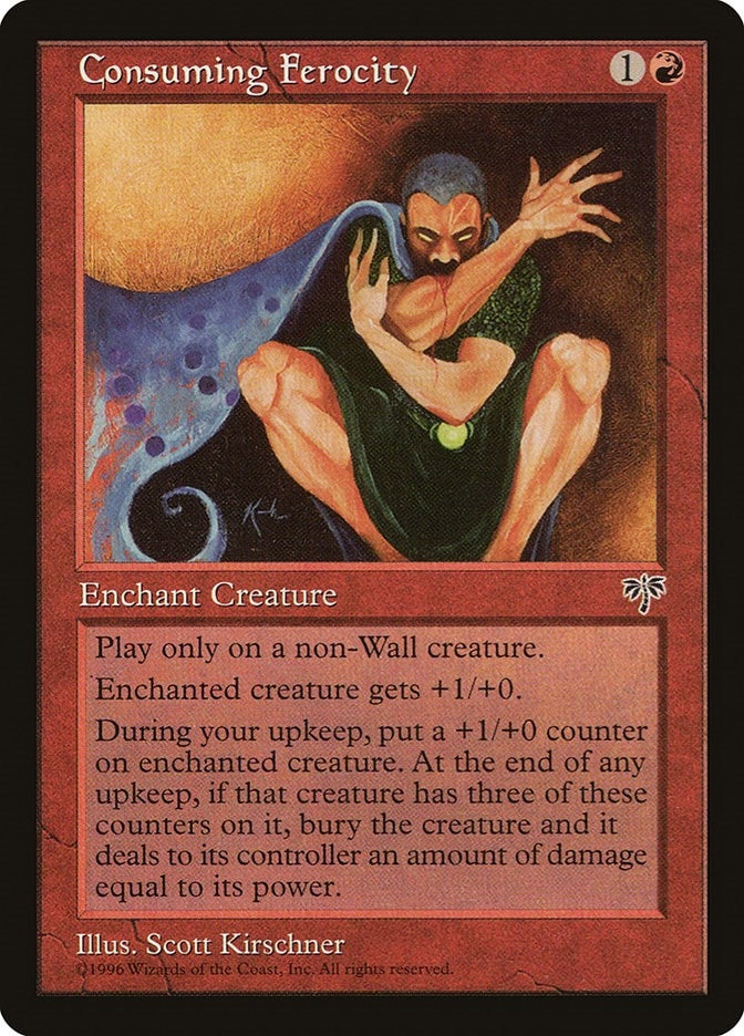 Image for Consuming Ferocity [Mirage] - Magic: The Gathering