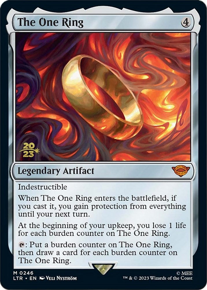 Image for The One Ring (246) [Prerelease Cards] - Magic: The Gathering