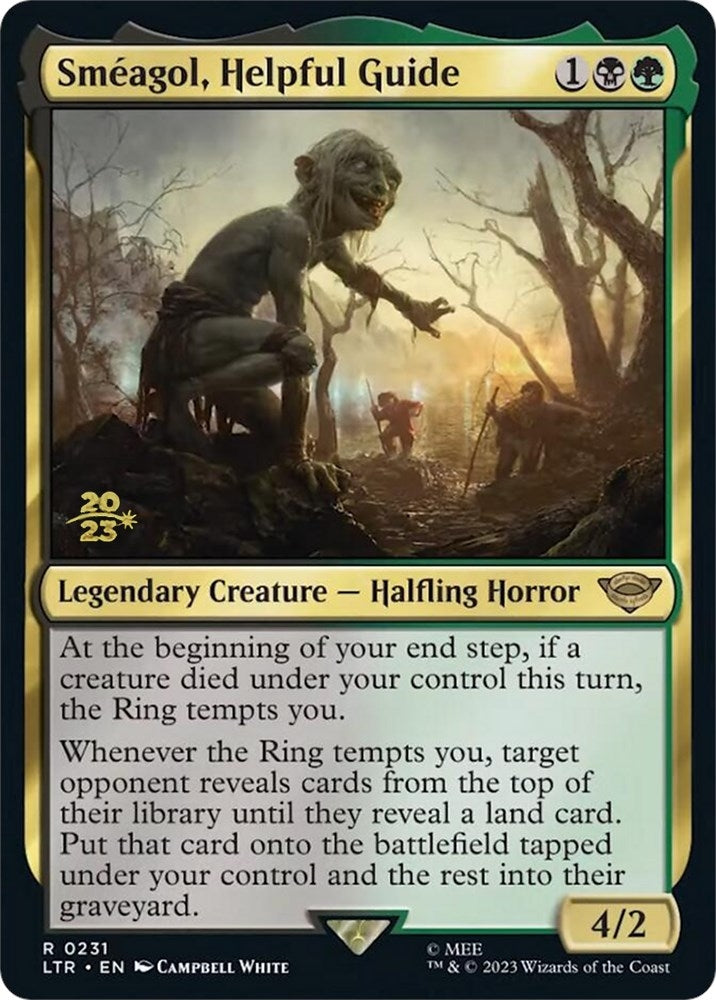 Image for Smeagol, Helpful Guide (231) [Prerelease Cards] - Magic: The Gathering