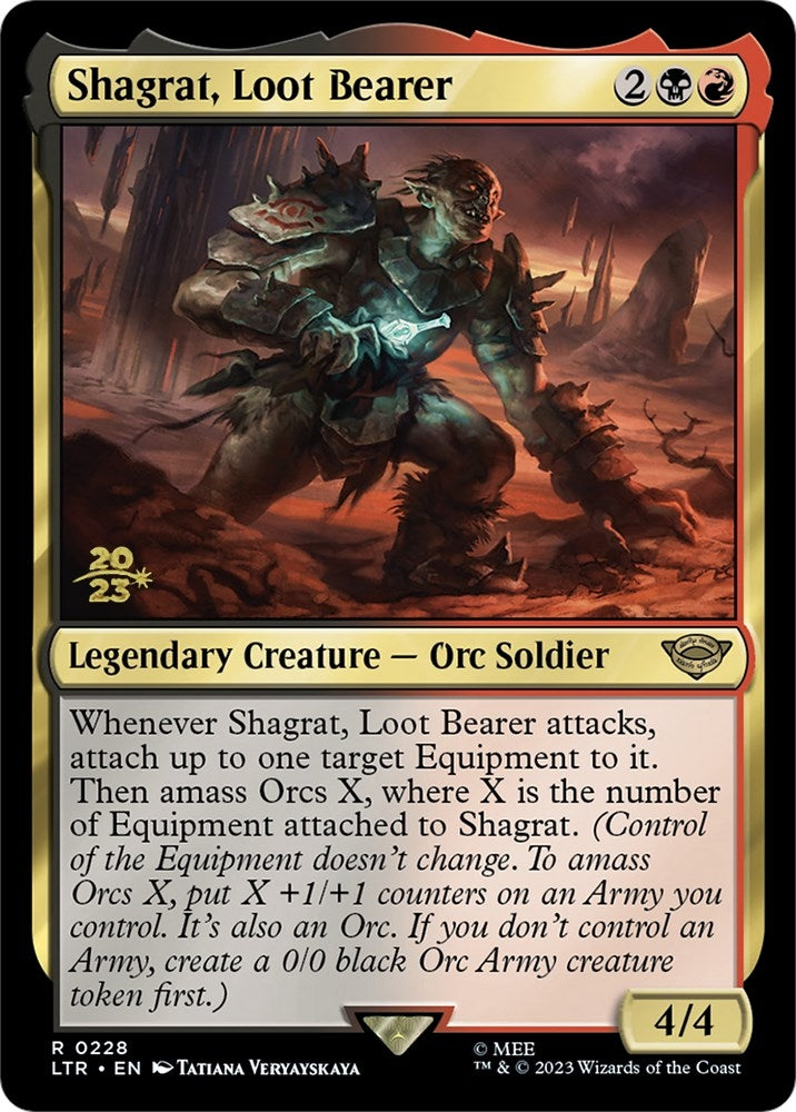 Image for Shagrat, Loot Bearer (228) [Prerelease Cards] - Magic: The Gathering