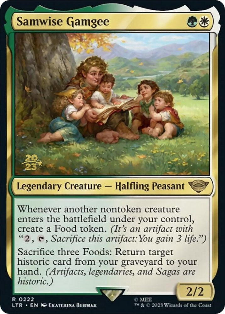 Image for Samwise Gamgee (222) [Prerelease Cards] - Magic: The Gathering