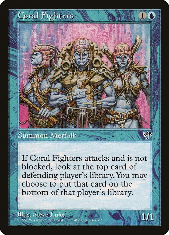 Image for Coral Fighters [Mirage] - Magic: The Gathering