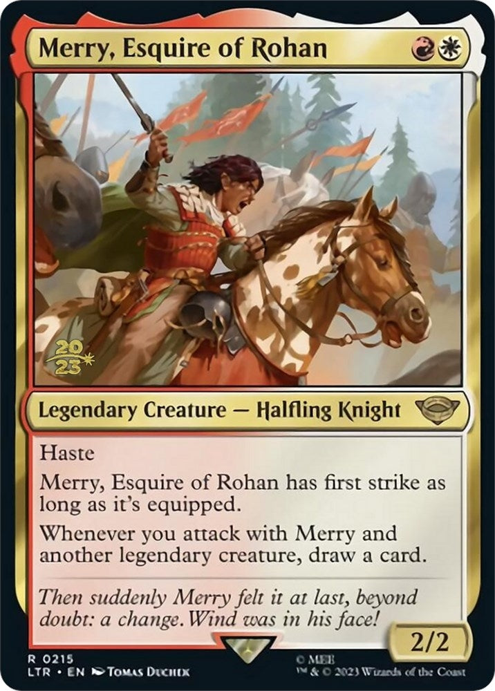 Image for Merry, Esquire of Rohan (215) [Prerelease Cards] - Magic: The Gathering