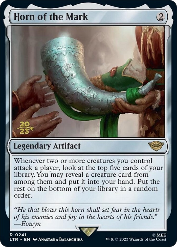 Image for Horn of the Mark (241) [Prerelease Cards] - Magic: The Gathering