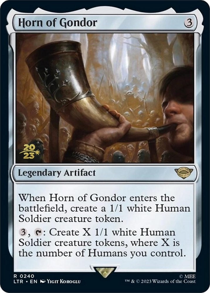 Image for Horn of Gondor (240) [Prerelease Cards] - Magic: The Gathering