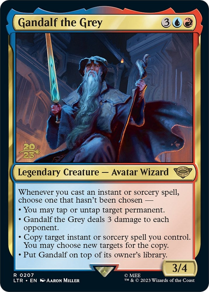 Image for Gandalf the Grey (207) [Prerelease Cards] - Magic: The Gathering