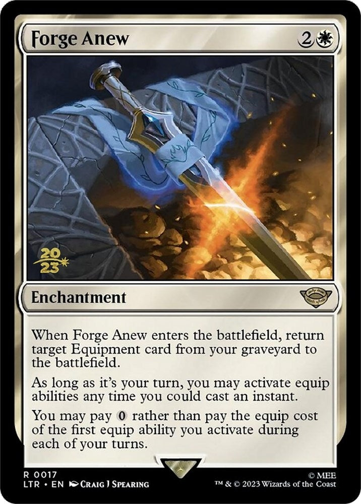 Image for Forge Anew (17) [Prerelease Cards] - Magic: The Gathering