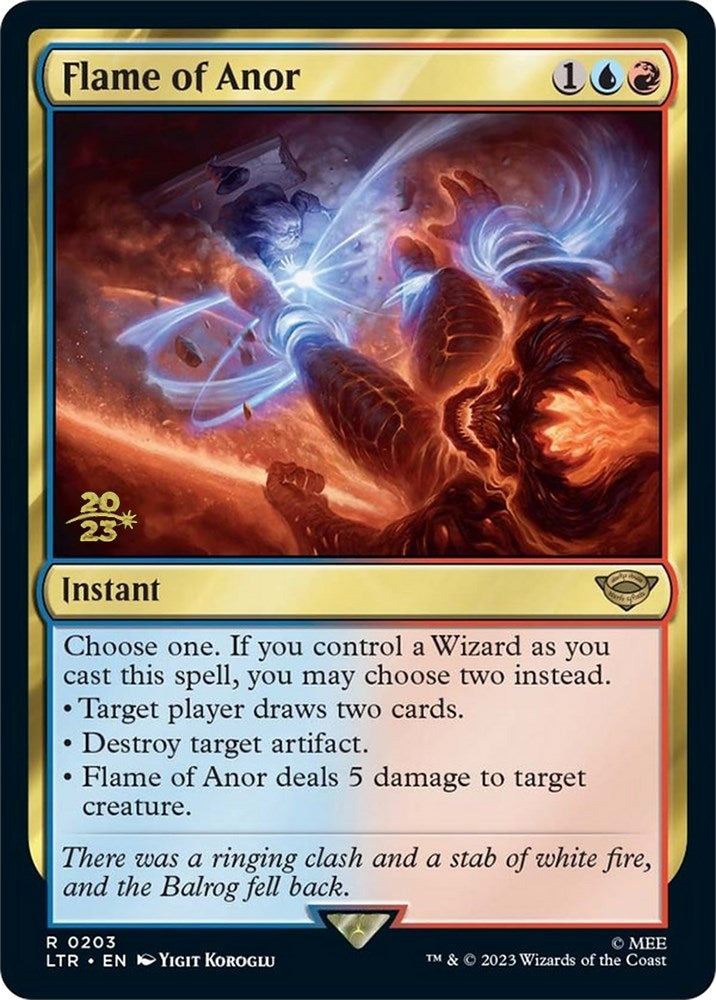 Image for Flame of Anor (203) [Prerelease Cards] - Magic: The Gathering