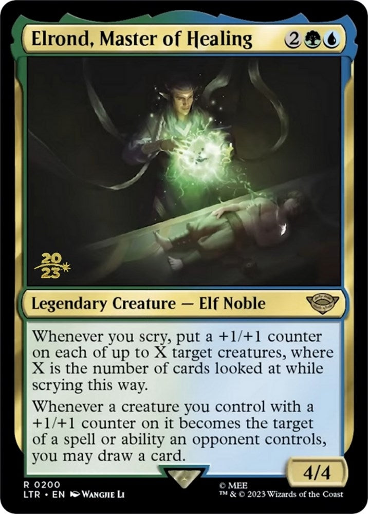 Image for Elrond, Master of Healing (200) [Prerelease Cards] - Magic: The Gathering
