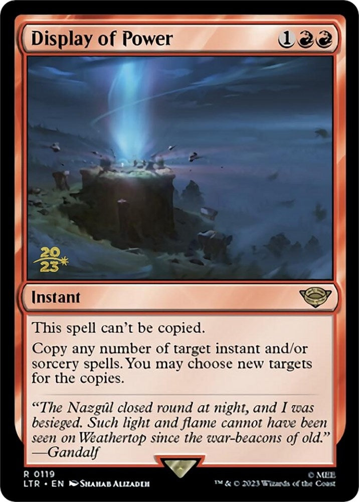 Image for Display of Power (119) [Prerelease Cards] - Magic: The Gathering