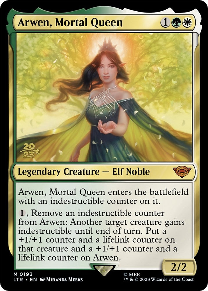 Image for Arwen, Mortal Queen (193) [Prerelease Cards] - Magic: The Gathering