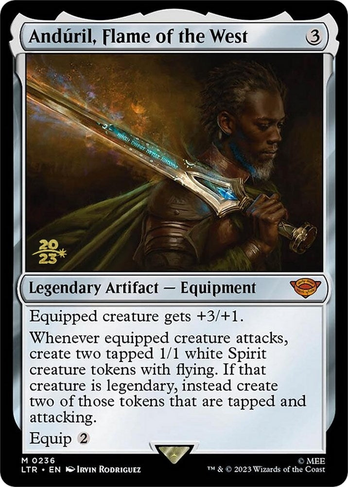 Image for Anduril, Flame of the West (236) [Prerelease Cards] - Magic: The Gathering