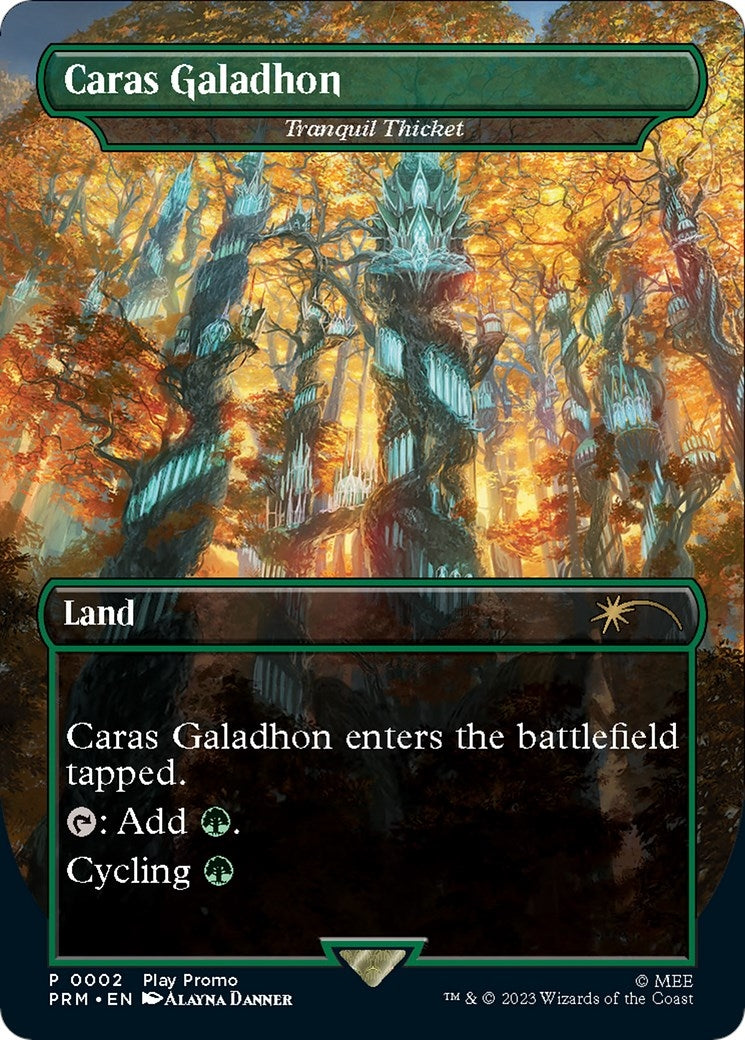 Image for Caras Galadhon - Tranquil Thicket (2) [Play Promos] - Magic: The Gathering