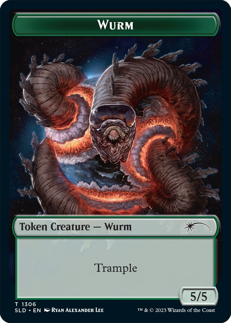 Image for Wurm Token (1306) [Secret Lair Drop Series] - Magic: The Gathering