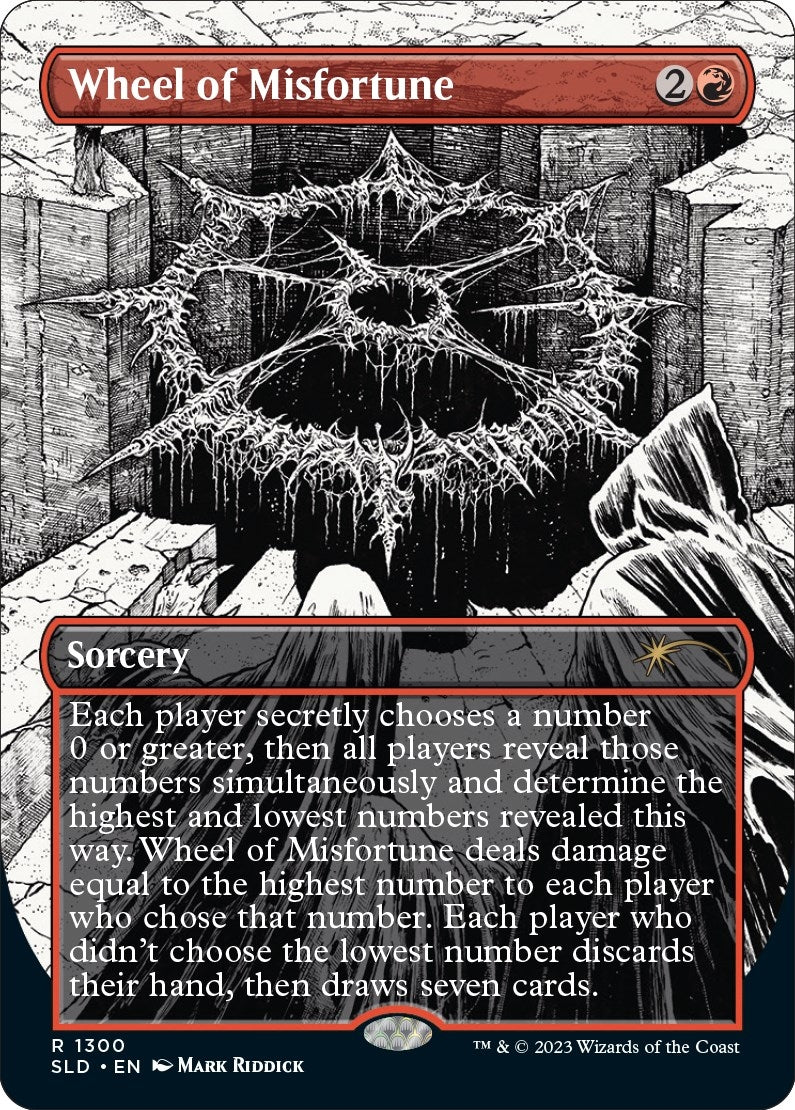 Image for Wheel of Misfortune (1300) (1300) [Secret Lair Drop Series] - Magic: The Gathering