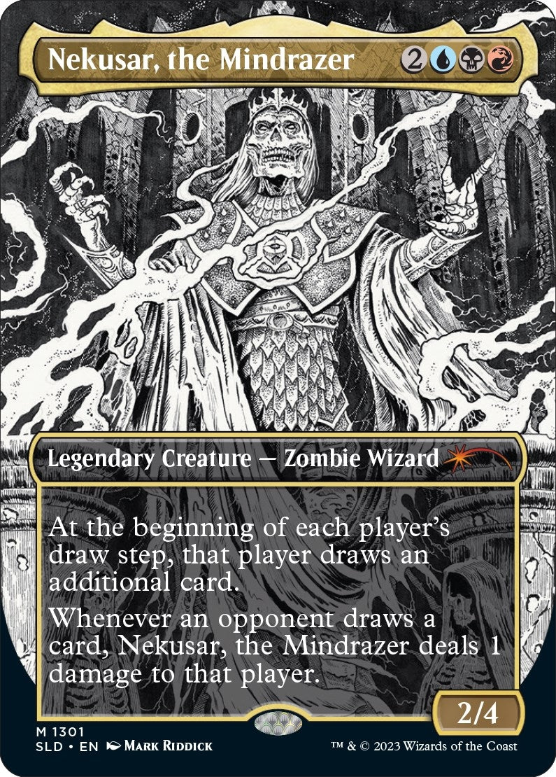 Image for Nekusar, the Mindrazer (1301) [Secret Lair Drop Series] - Magic: The Gathering