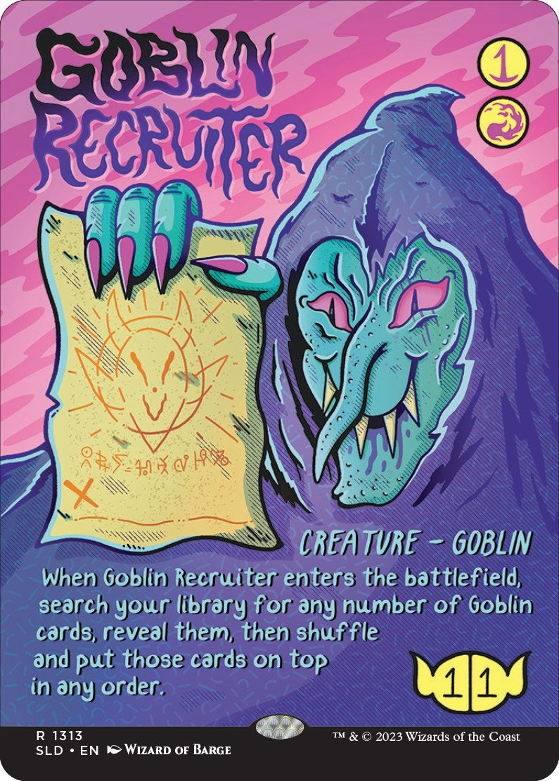 Image for Goblin Recruiter (1313) [Secret Lair Drop Series] - Magic: The Gathering