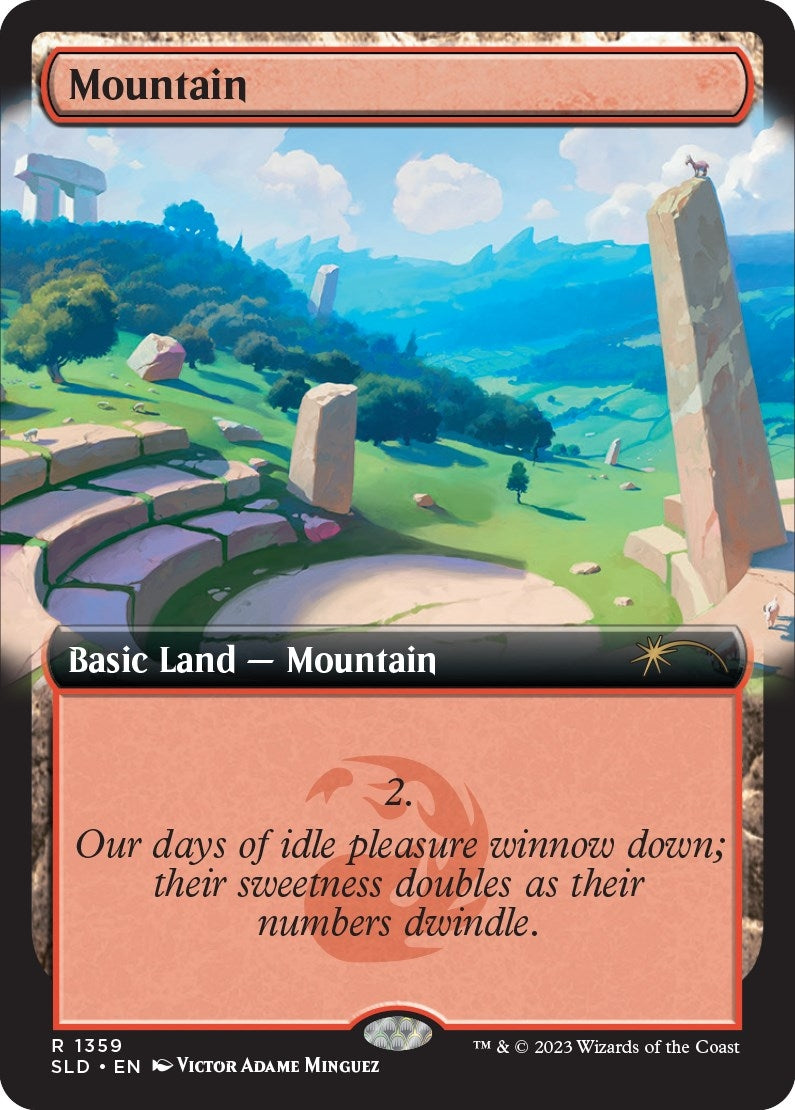 Image for Mountain (1359) (1359) [Secret Lair Drop Series] - Magic: The Gathering