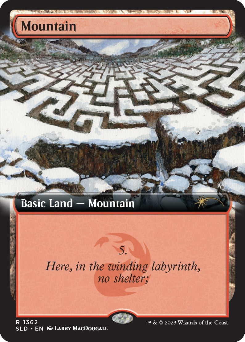 Image for Mountain (1362) (1362) [Secret Lair Drop Series] - Magic: The Gathering