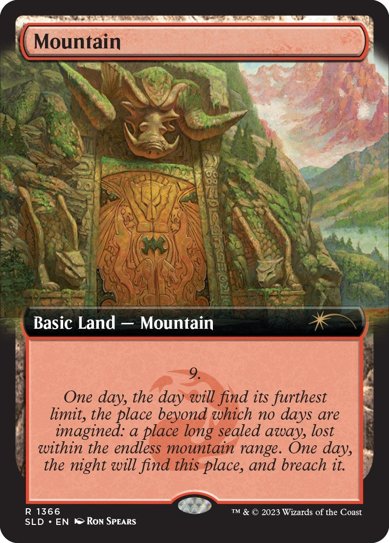 Image for Mountain (1366) (1366) [Secret Lair Drop Series] - Magic: The Gathering