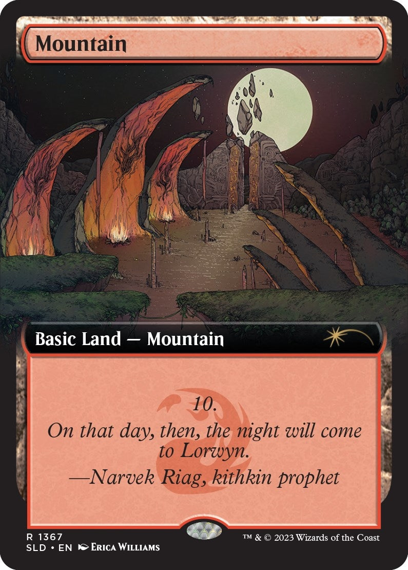 Image for Mountain (1367) (1367) [Secret Lair Drop Series] - Magic: The Gathering