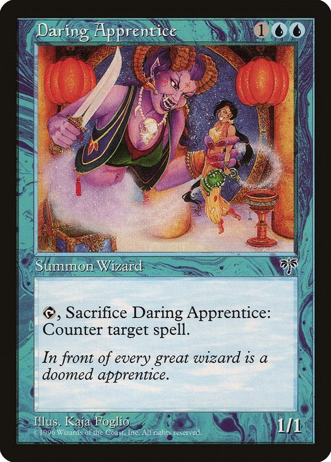 Image for Daring Apprentice [Mirage] - Magic: The Gathering