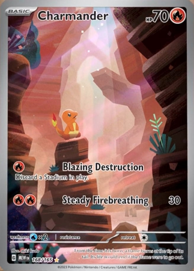 Charmander (168/165) [SV: Scarlet & Violet 151]