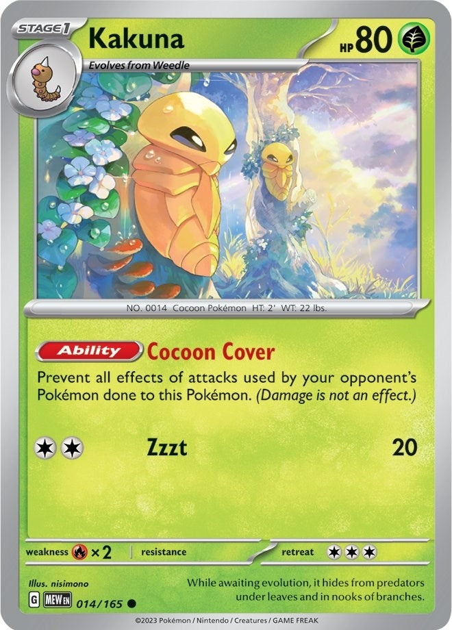 Image for Kakuna (014/165) [SV: Scarlet & Violet 151] - Pokemon