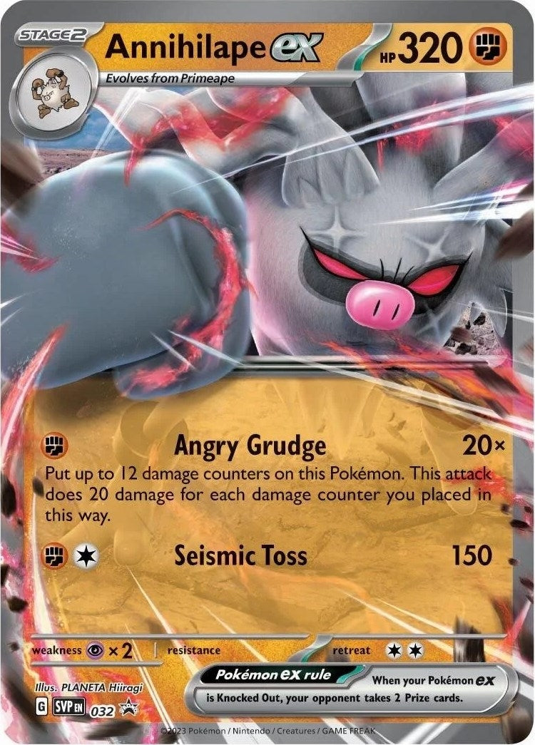 Image for Annihilape ex - 032 (032) [SV: Scarlet & Violet Promo Cards] - Pokemon