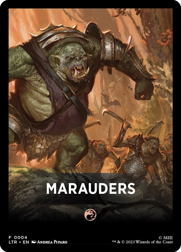 Image for Marauders Theme Card (4) [Universes Beyond: The Lord of the Rings: Tales of Middle-earth] - Magic: The Gathering