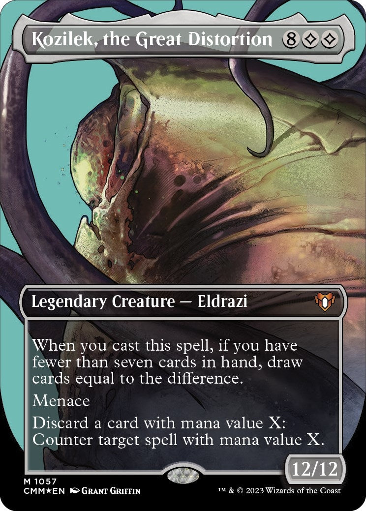 Image for Kozilek, the Great Distortion (Textured Foil) (1057) [Commander Masters] - Magic: The Gathering