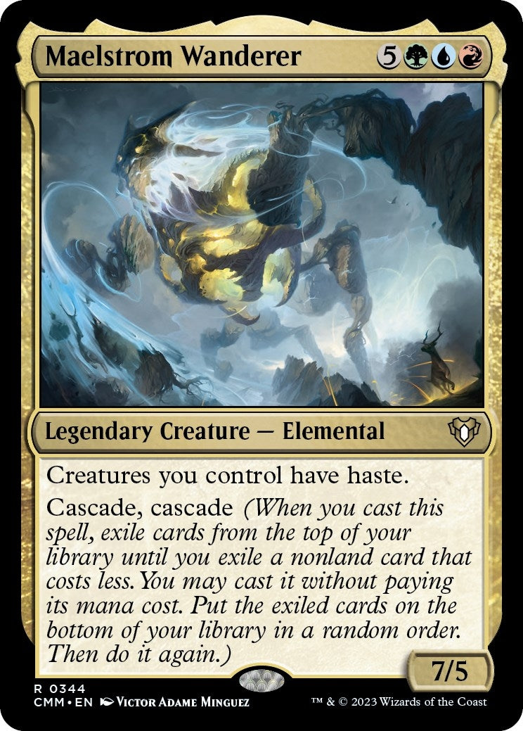 Image for Maelstrom Wanderer (344) [Commander Masters] - Magic: The Gathering