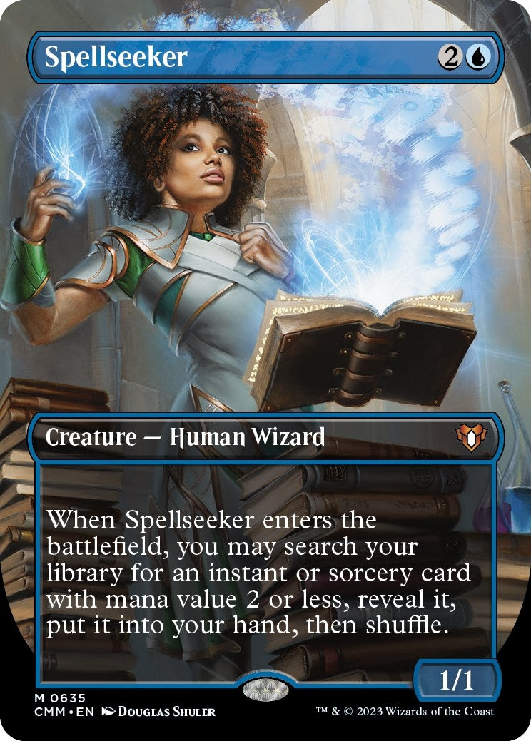 Image for Spellseeker (Borderless) (635) [Commander Masters] - Magic: The Gathering