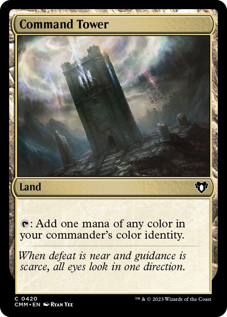 Image for Command Tower (420) [Commander Masters] - Magic: The Gathering