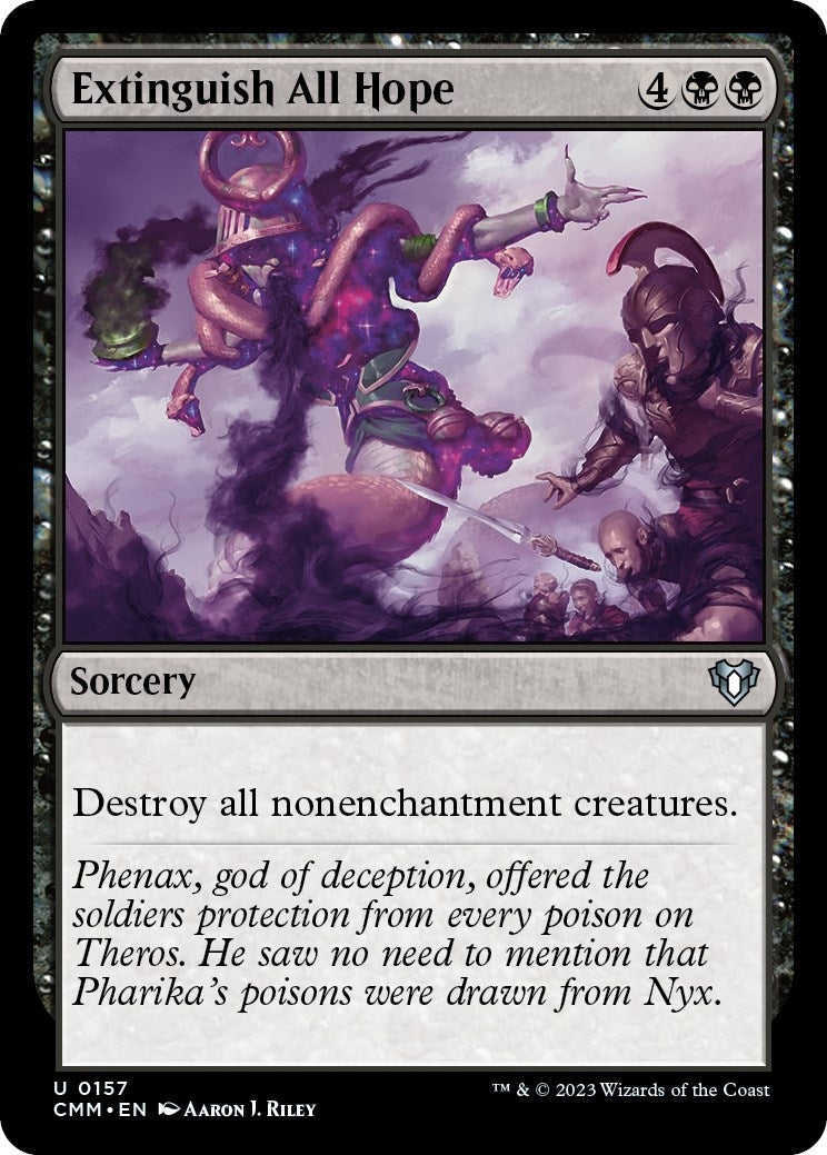 Image for Extinguish All Hope (157) [Commander Masters] - Magic: The Gathering