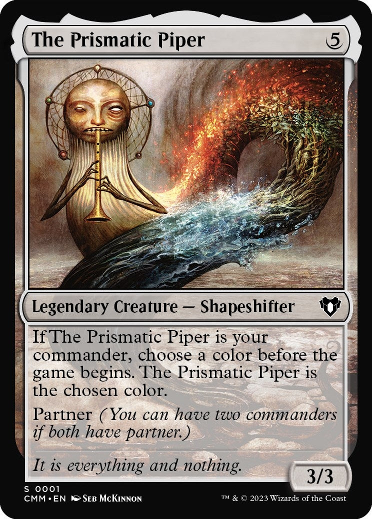 Image for The Prismatic Piper (1) [Commander Masters] - Magic: The Gathering