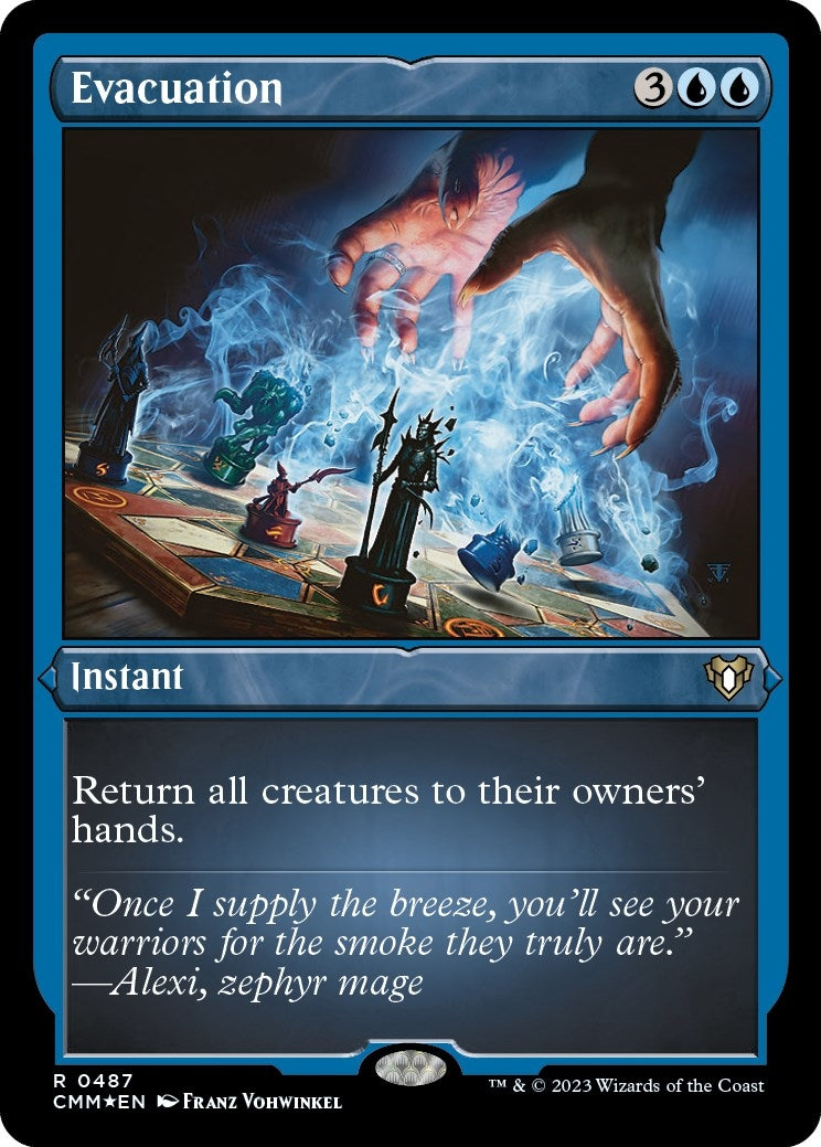 Image for Evacuation (Foil Etched) (487) [Commander Masters] - Magic: The Gathering