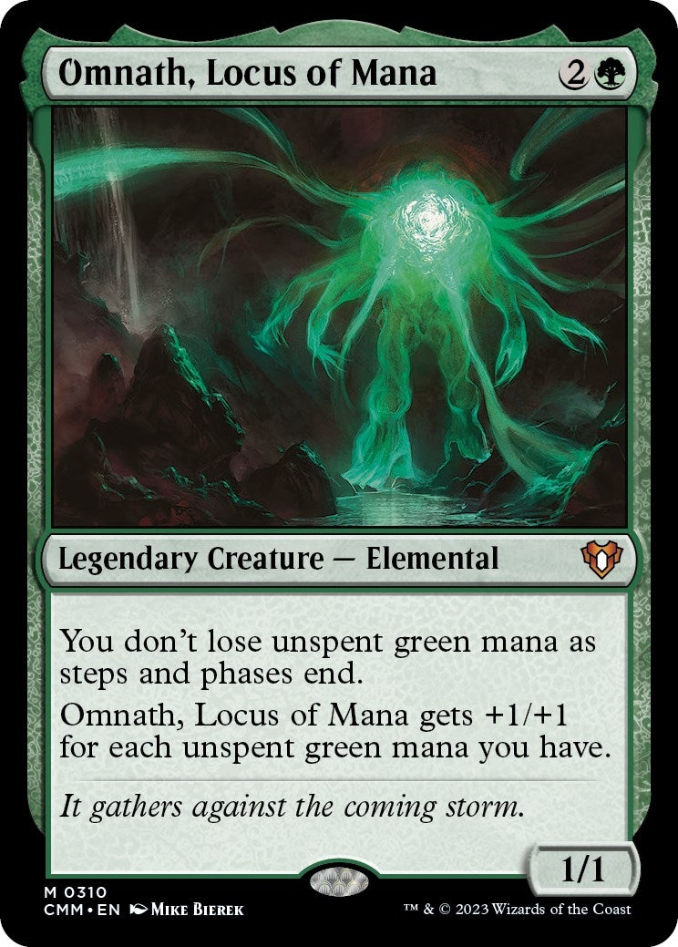 Image for Omnath, Locus of Mana (310) [Commander Masters] - Magic: The Gathering